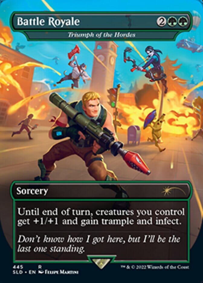 Triumph of the Hordes - Battle Royale [Secret Lair Drop Series] MTG Single Magic: The Gathering  | Multizone: Comics And Games