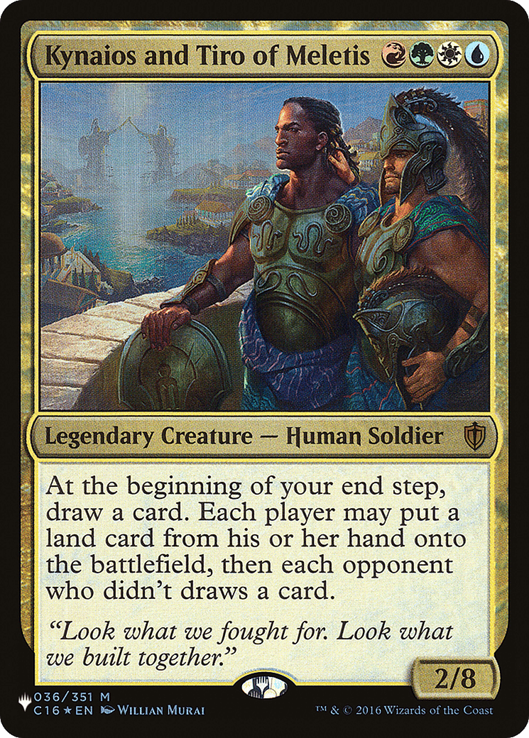 Kynaios and Tiro of Meletis [The List] MTG Single Magic: The Gathering  | Multizone: Comics And Games