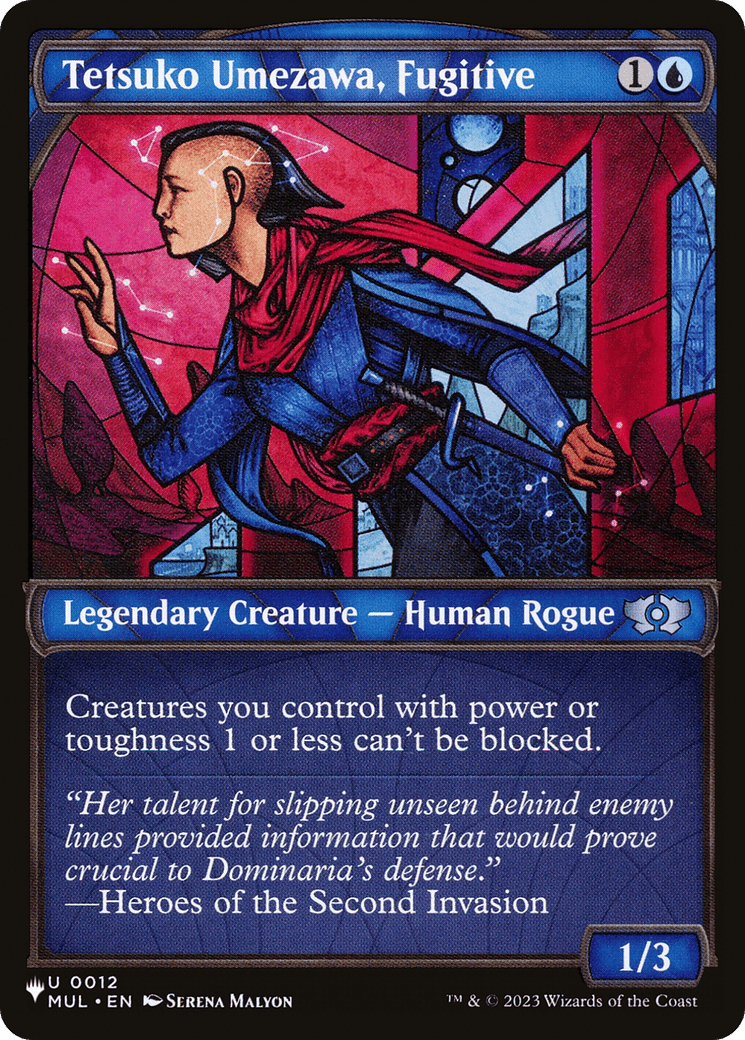 Tetsuko Umezawa, Fugitive (MUL) [The List] MTG Single Magic: The Gathering  | Multizone: Comics And Games