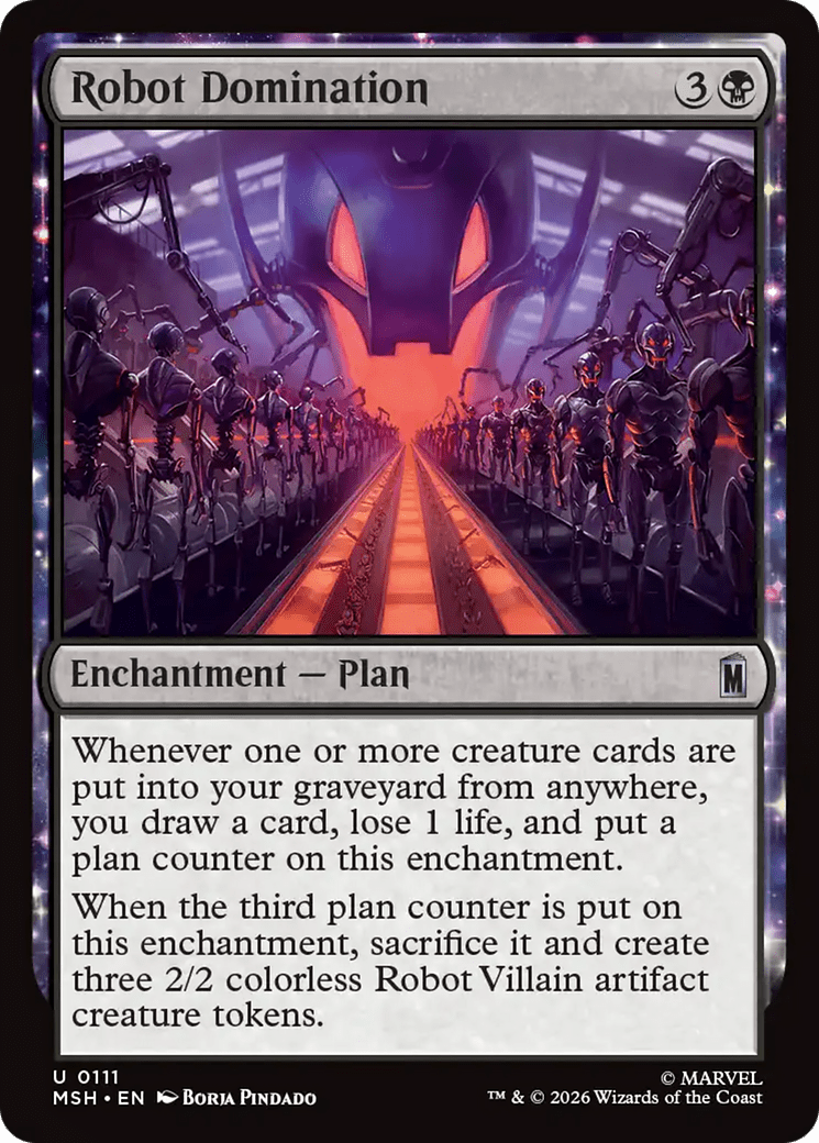 Robot Domination [Marvel Super Heroes] MTG Single Magic: The Gathering  | Multizone: Comics And Games