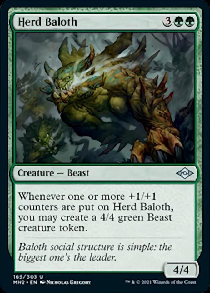 Herd Baloth [Modern Horizons 2] MTG Single Magic: The Gathering  | Multizone: Comics And Games