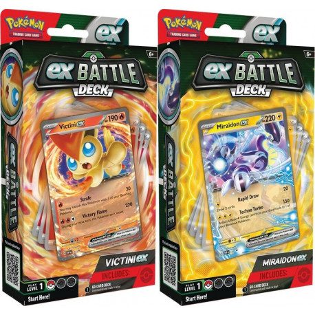 EX Battle Deck Victini EX / Miraidon EX | Multizone: Comics And Games