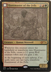 Huntmaster of the Fells // Ravager of the Fells (Sketch) [Secret Lair Drop Promos] MTG Single Magic: The Gathering  | Multizone: Comics And Games