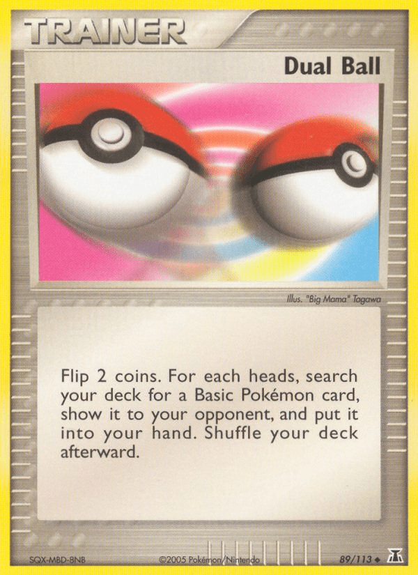 Dual Ball (89/113) [EX: Delta Species] Pokemon Single Pokémon  | Multizone: Comics And Games