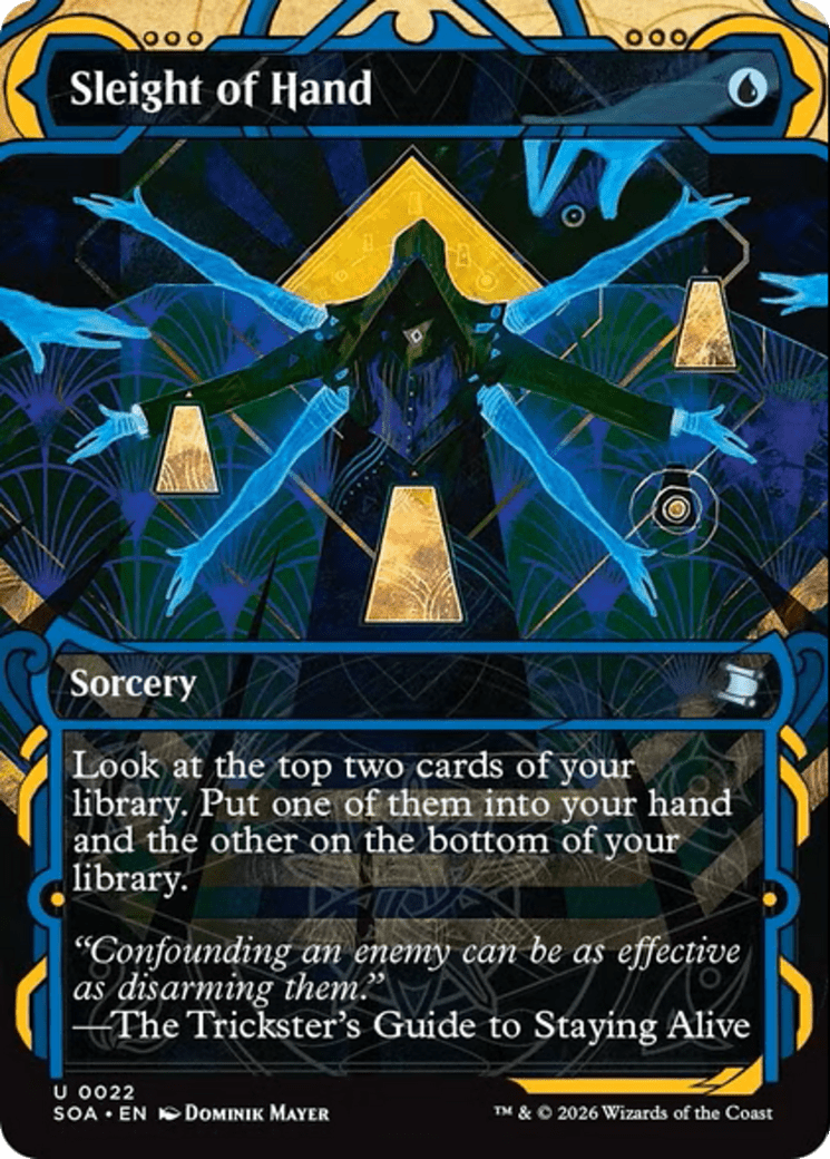 Sleight of Hand [Secrets of Strixhaven: Mystical Archive] MTG Single Magic: The Gathering  | Multizone: Comics And Games