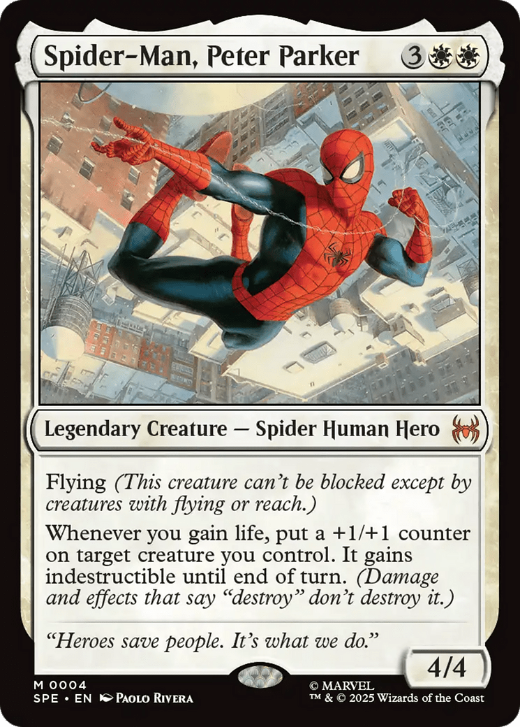 Spider-Man, Peter Parker [Marvel's Spider-Man: Eternal-Legal] MTG Single Magic: The Gathering  | Multizone: Comics And Games