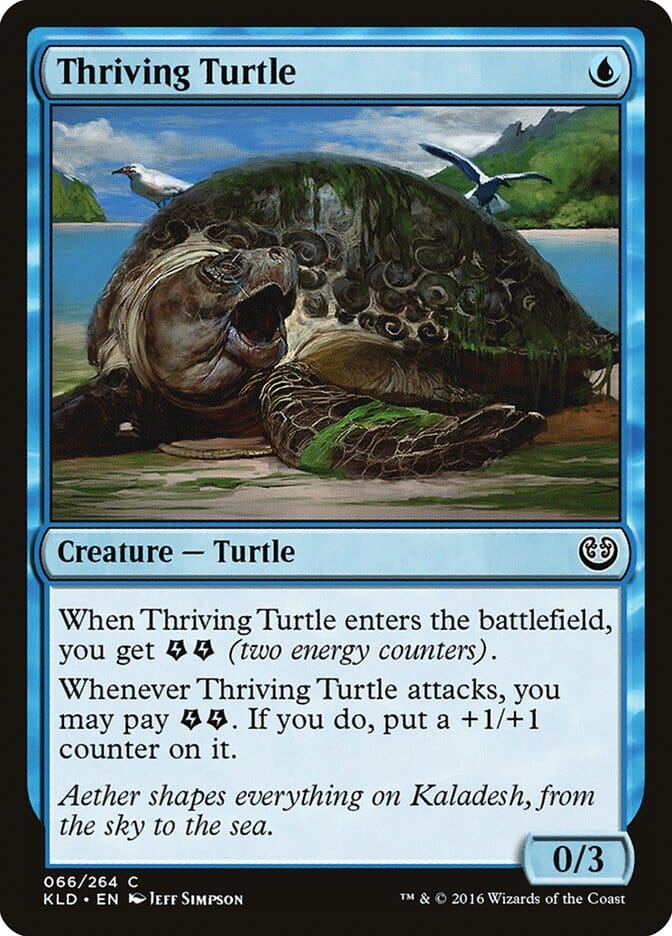 Thriving Turtle [Kaladesh] MTG Single Magic: The Gathering  | Multizone: Comics And Games