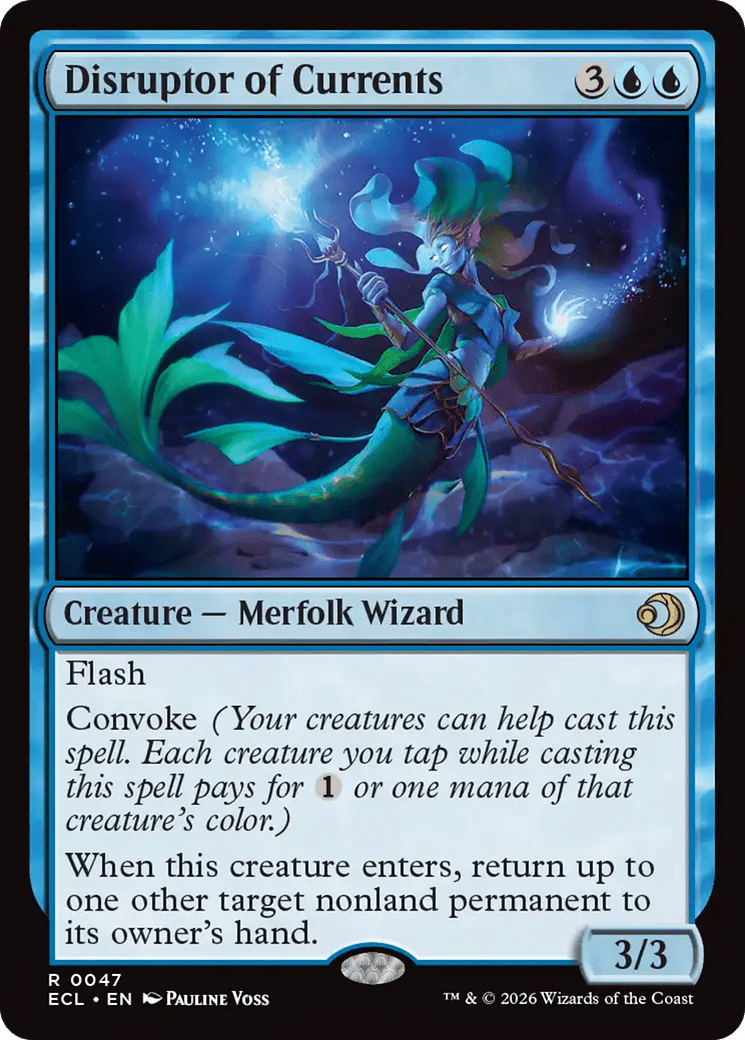 Disruptor of Currents [Lorwyn Eclipsed] MTG Single Magic: The Gathering  | Multizone: Comics And Games