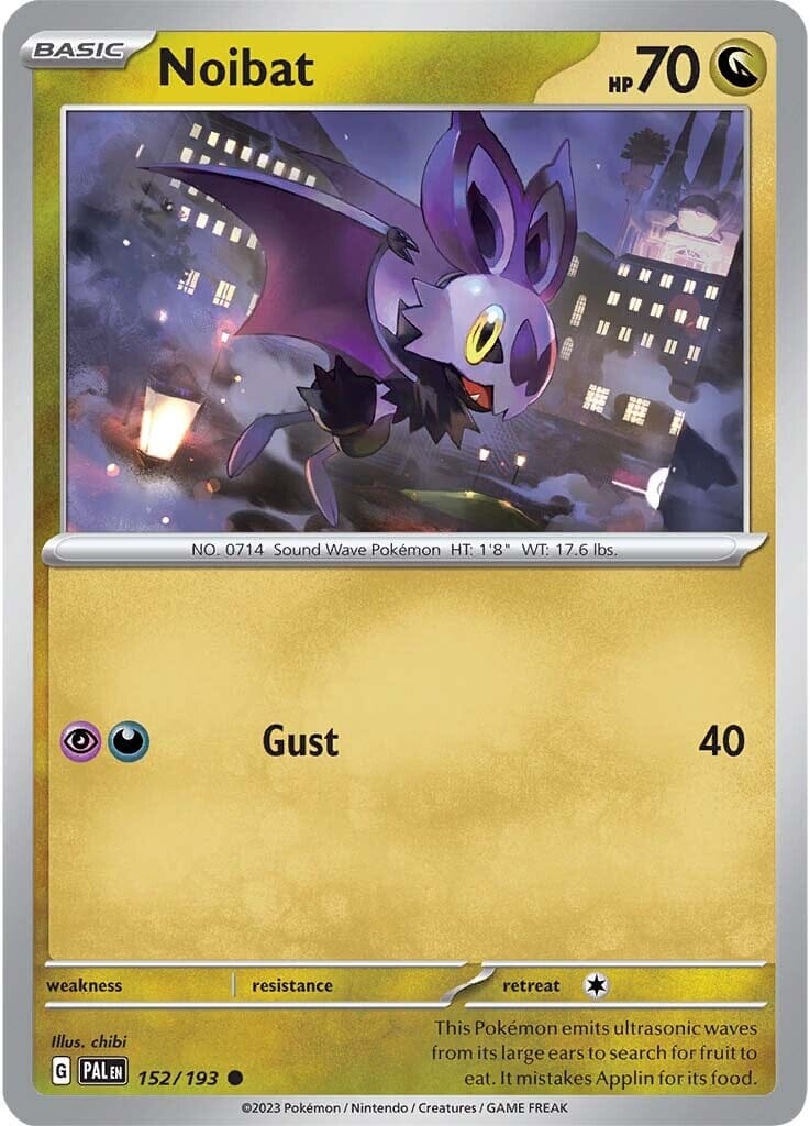 Noibat (152/193) [Scarlet & Violet: Paldea Evolved] Pokemon Single Pokémon  | Multizone: Comics And Games