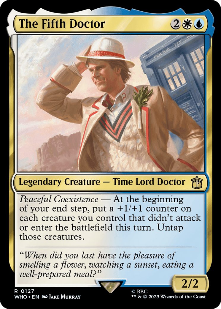 The Fifth Doctor [Doctor Who] MTG Single Magic: The Gathering  | Multizone: Comics And Games