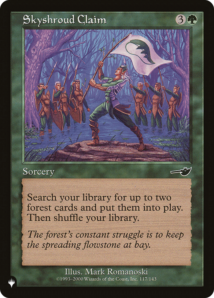 Skyshroud Claim [The List] MTG Single Magic: The Gathering  | Multizone: Comics And Games