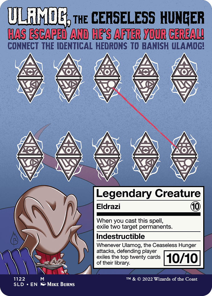 Ulamog, the Ceaseless Hunger (Borderless) [Secret Lair Drop Series] MTG Single Magic: The Gathering  | Multizone: Comics And Games