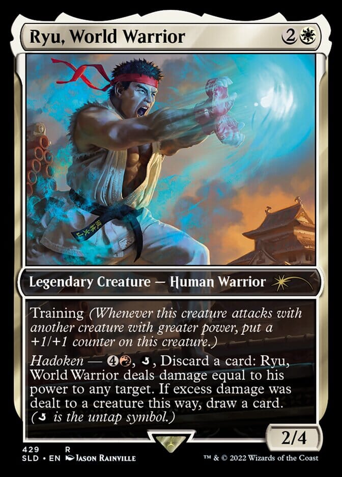 Ryu, World Warrior [Secret Lair Drop Series] MTG Single Magic: The Gathering  | Multizone: Comics And Games