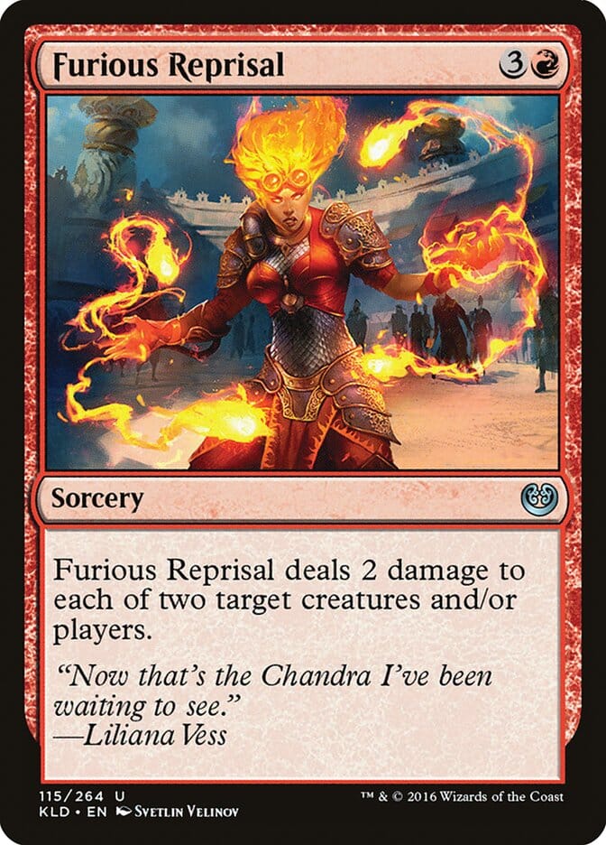 Furious Reprisal [Kaladesh] MTG Single Magic: The Gathering  | Multizone: Comics And Games