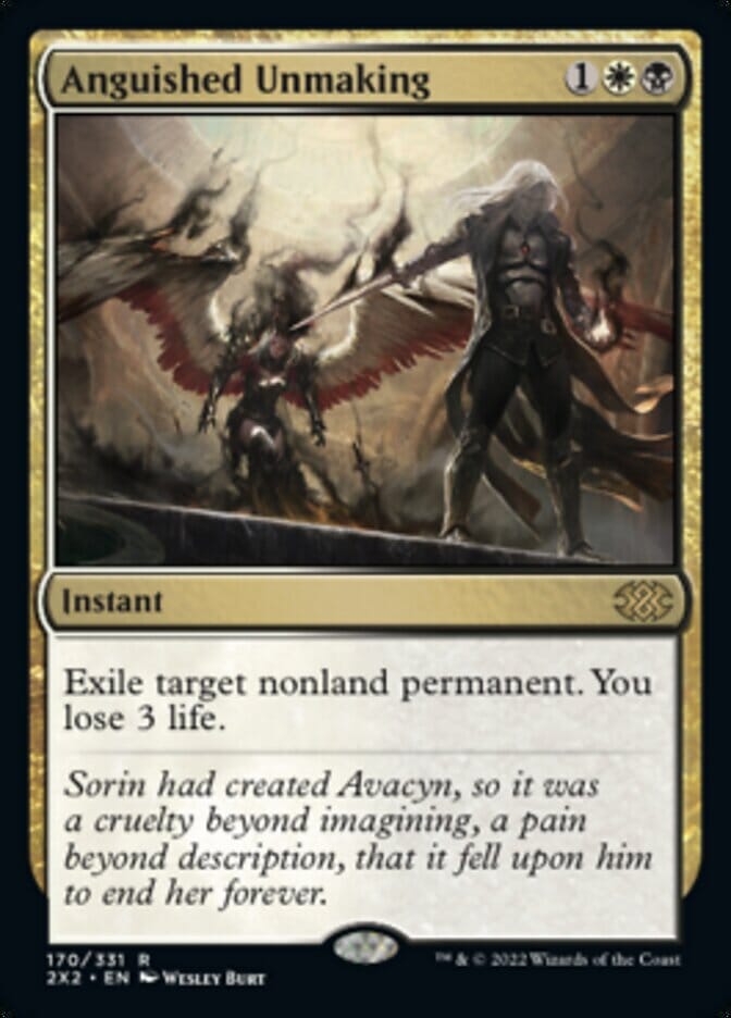 Anguished Unmaking [Double Masters 2022] MTG Single Magic: The Gathering  | Multizone: Comics And Games