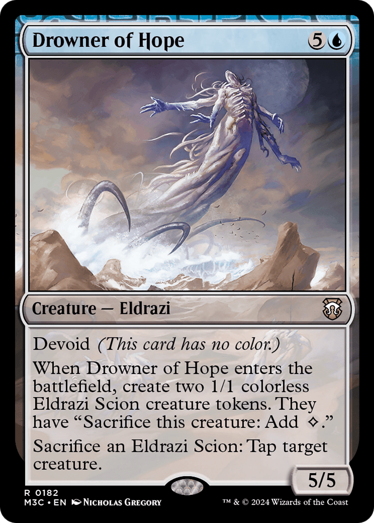 Drowner of Hope [Modern Horizons 3 Commander] MTG Single Magic: The Gathering  | Multizone: Comics And Games