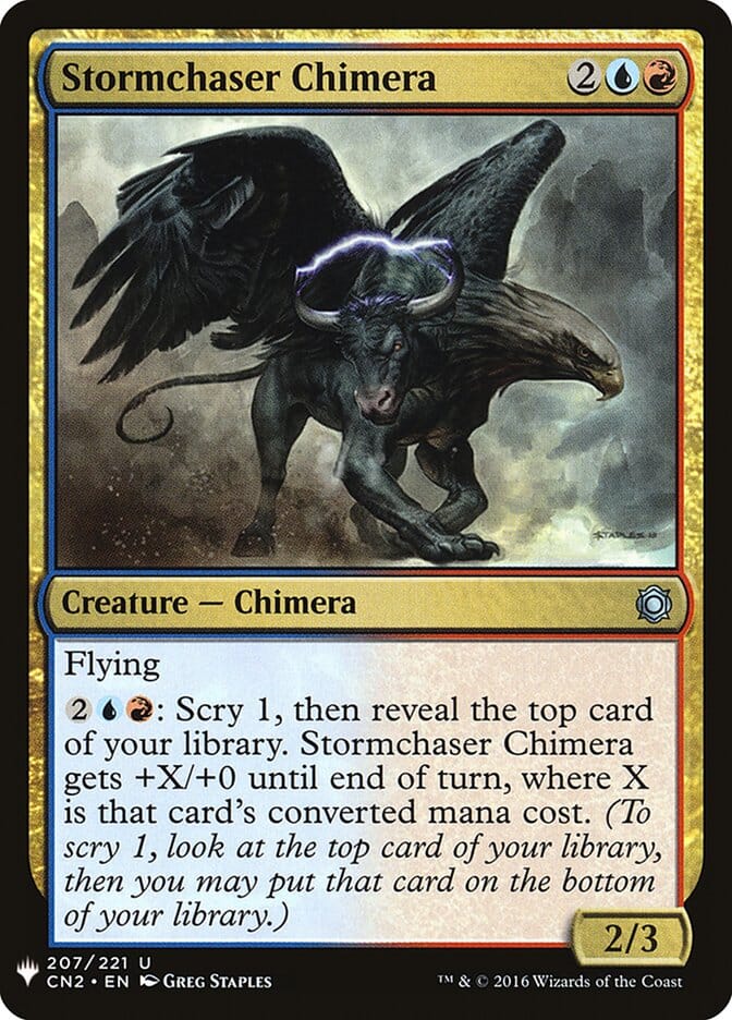 Stormchaser Chimera [Mystery Booster] MTG Single Magic: The Gathering  | Multizone: Comics And Games