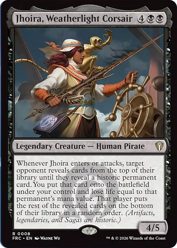 Jhoira, Weatherlight Corsair [Reality Fracture Commander] | Multizone: Comics And Games