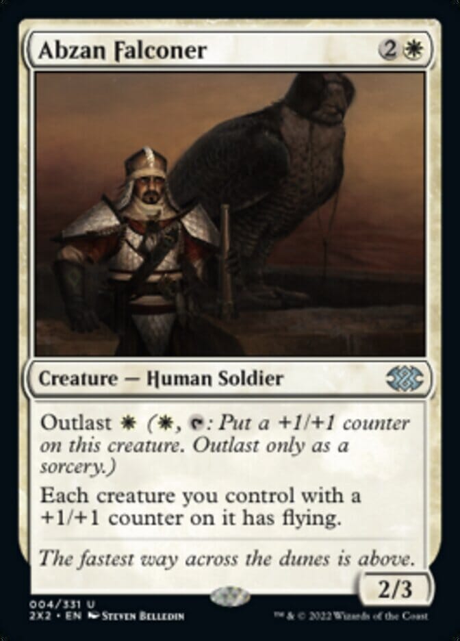 Abzan Falconer [Double Masters 2022] MTG Single Magic: The Gathering  | Multizone: Comics And Games