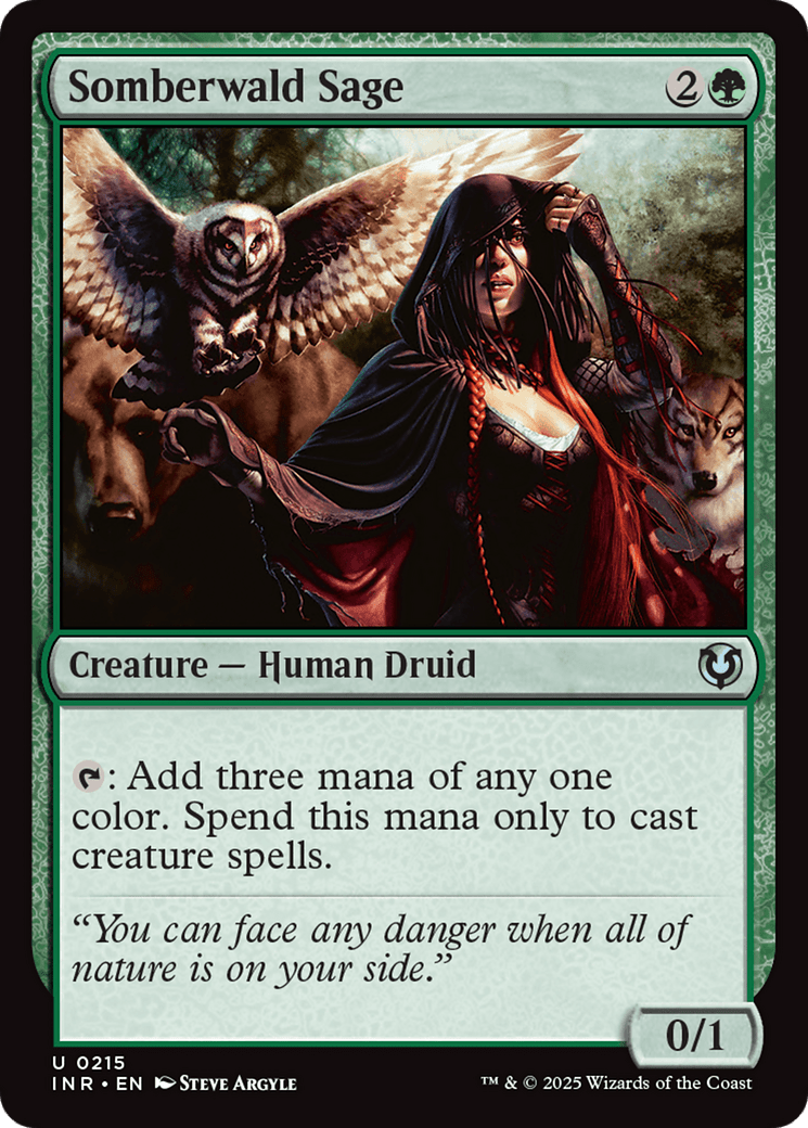 Somberwald Sage [Innistrad Remastered] MTG Single Magic: The Gathering  | Multizone: Comics And Games