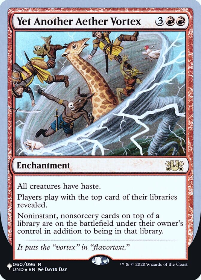 Yet Another Aether Vortex (Unfinity Foil Edition) [The List] MTG Single Magic: The Gathering  | Multizone: Comics And Games
