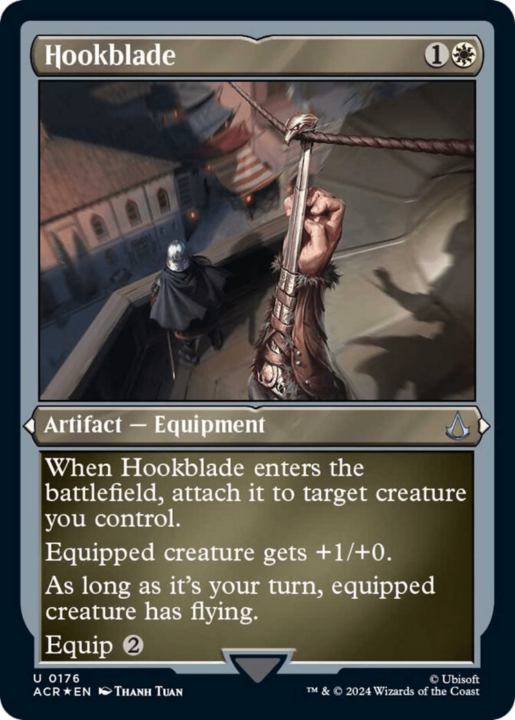 Hookblade (Foil Etched) [Assassin's Creed] MTG Single Magic: The Gathering  | Multizone: Comics And Games