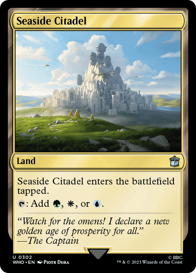 Seaside Citadel [Doctor Who] MTG Single Magic: The Gathering  | Multizone: Comics And Games
