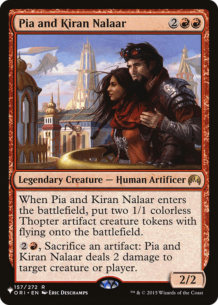 Pia and Kiran Nalaar [The List] MTG Single Magic: The Gathering  | Multizone: Comics And Games