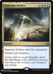 Supreme Verdict [Mystery Booster] MTG Single Magic: The Gathering  | Multizone: Comics And Games