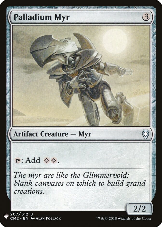 Palladium Myr [Mystery Booster] MTG Single Magic: The Gathering  | Multizone: Comics And Games