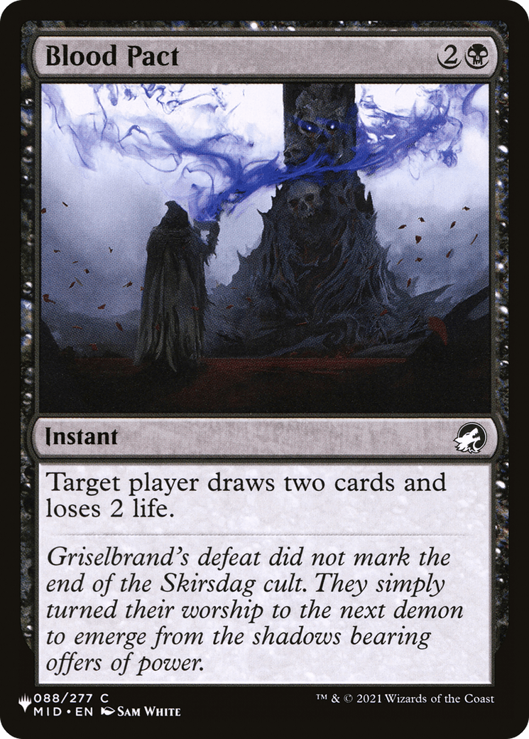 Blood Pact [The List] MTG Single Magic: The Gathering  | Multizone: Comics And Games