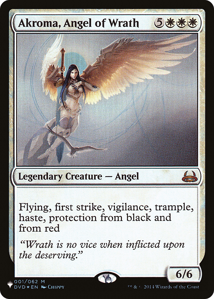 Akroma, Angel of Wrath [The List] MTG Single Magic: The Gathering  | Multizone: Comics And Games