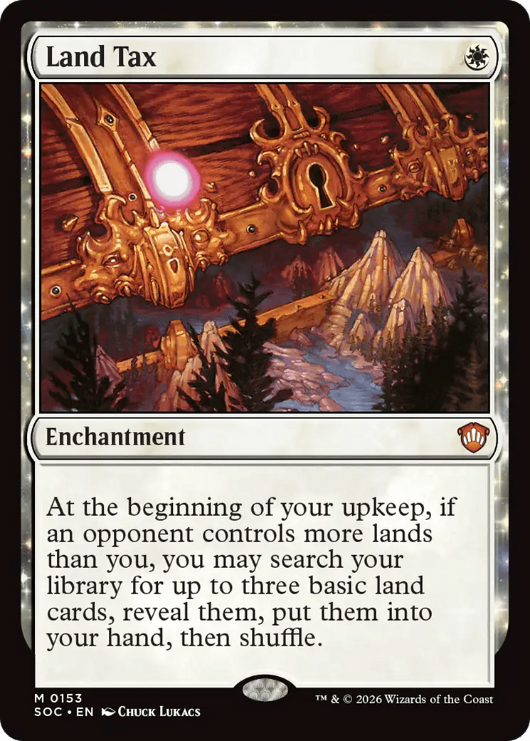 Land Tax [Secrets of Strixhaven Commander] MTG Single Magic: The Gathering  | Multizone: Comics And Games