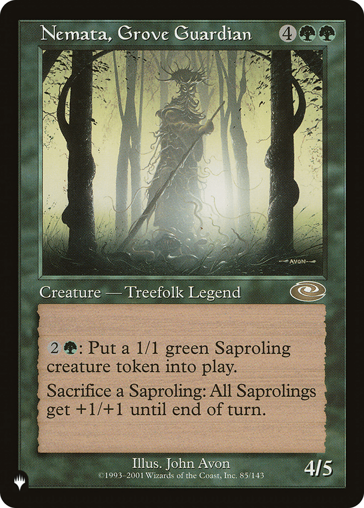 Nemata, Grove Guardian [The List] MTG Single Magic: The Gathering  | Multizone: Comics And Games