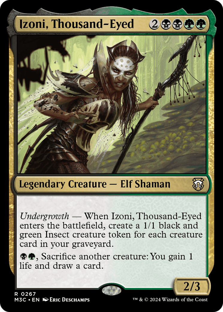 Izoni, Thousand-Eyed [Modern Horizons 3 Commander] MTG Single Magic: The Gathering  | Multizone: Comics And Games
