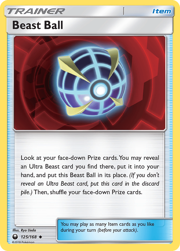 Beast Ball (125/168) [Sun & Moon: Celestial Storm] Pokemon Single Pokémon  | Multizone: Comics And Games