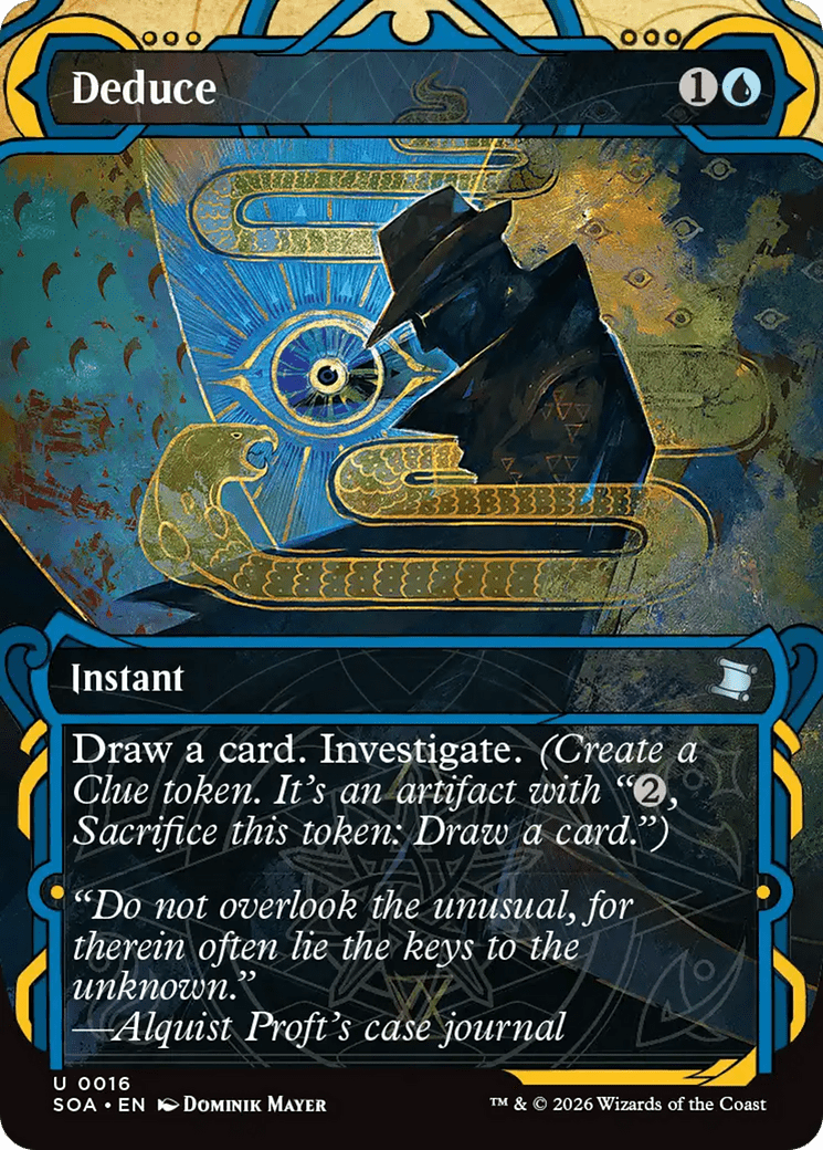 Deduce [Secrets of Strixhaven: Mystical Archive] MTG Single Magic: The Gathering  | Multizone: Comics And Games