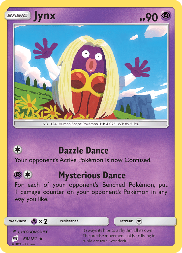 Jynx (68/181) [Sun & Moon: Team Up] Pokemon Single Pokémon  | Multizone: Comics And Games
