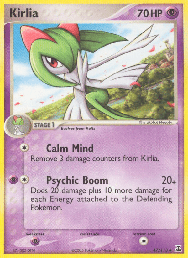 Kirlia (47/113) [EX: Delta Species] Pokemon Single Pokémon  | Multizone: Comics And Games