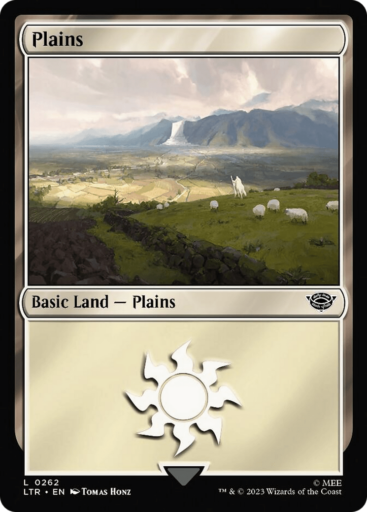 Plains (262) [The Lord of the Rings: Tales of Middle-Earth] MTG Single Magic: The Gathering  | Multizone: Comics And Games