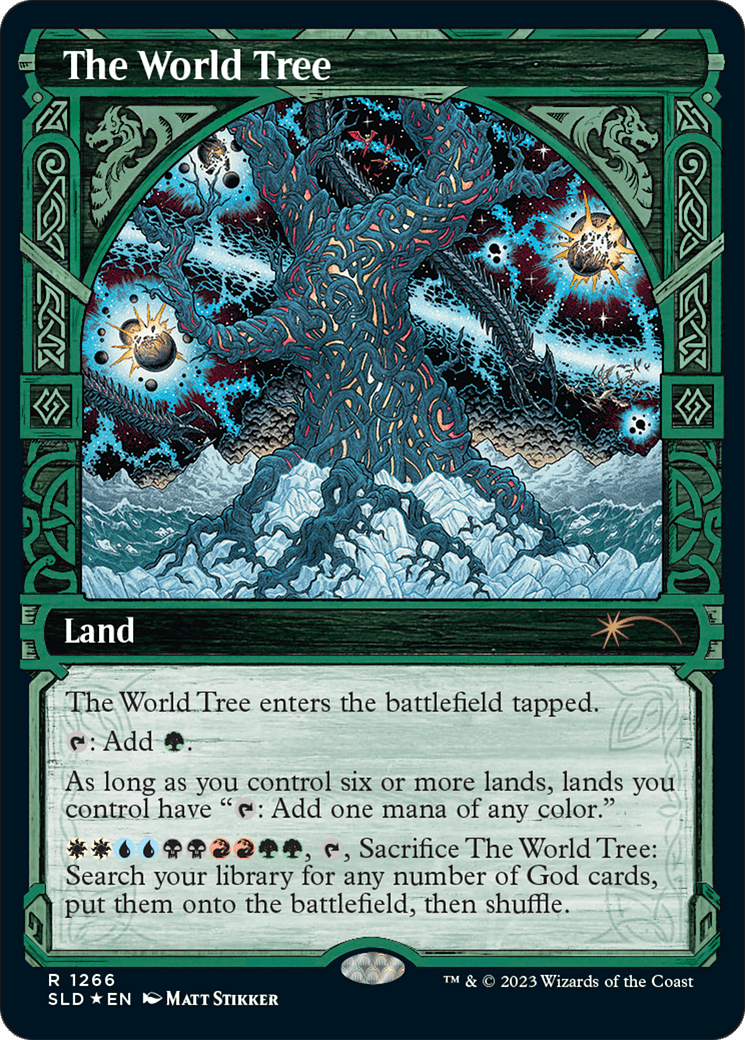 The World Tree (Halo Foil) [Secret Lair Drop Series] MTG Single Magic: The Gathering  | Multizone: Comics And Games