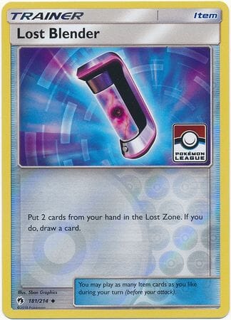 Lost Blender (181/214) (League Promo) [Sun & Moon: Lost Thunder] Pokemon Single Pokémon  | Multizone: Comics And Games