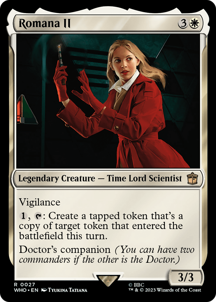 Romana II [Doctor Who] MTG Single Magic: The Gathering  | Multizone: Comics And Games