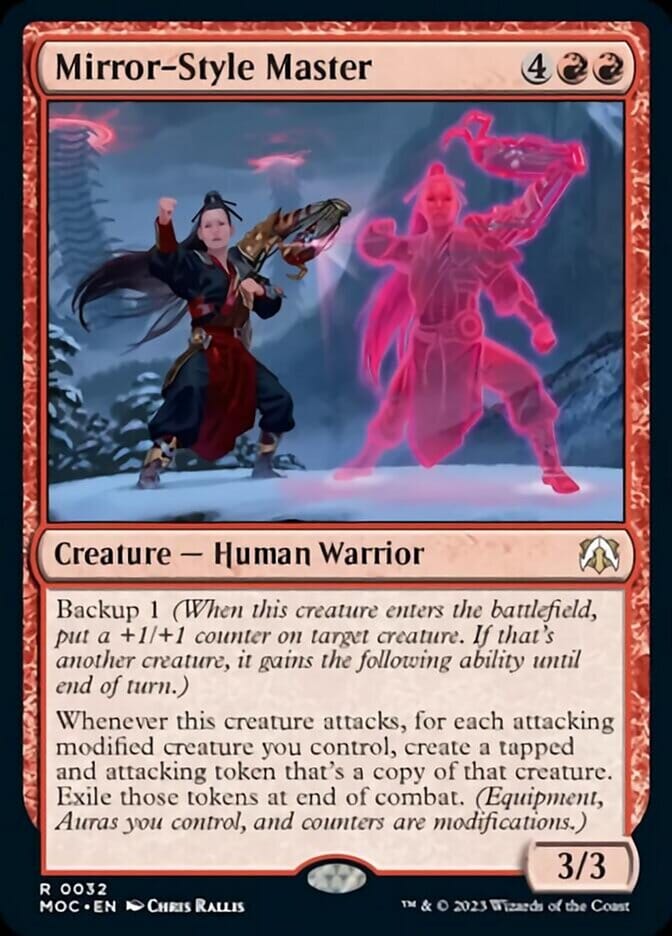 Mirror-Style Master [March of the Machine Commander] MTG Single Magic: The Gathering  | Multizone: Comics And Games