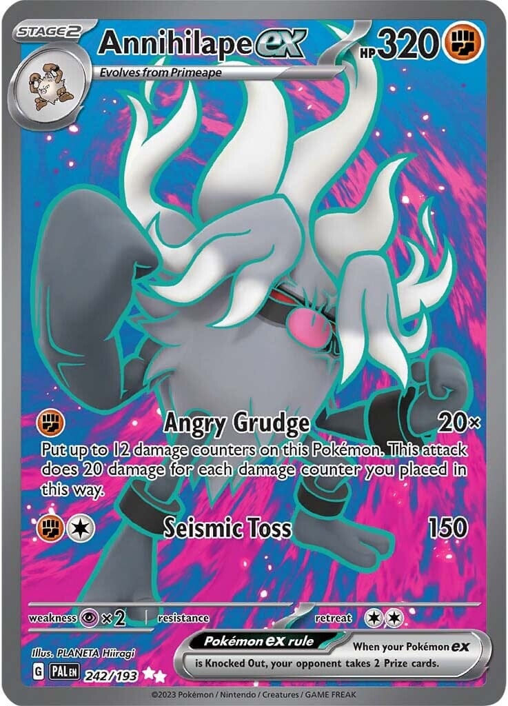 Annihilape ex (242/193) [Scarlet & Violet: Paldea Evolved] Pokemon Single Pokémon  | Multizone: Comics And Games