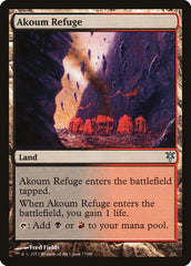 Akoum Refuge [Duel Decks: Sorin vs. Tibalt] MTG Single Magic: The Gathering  | Multizone: Comics And Games
