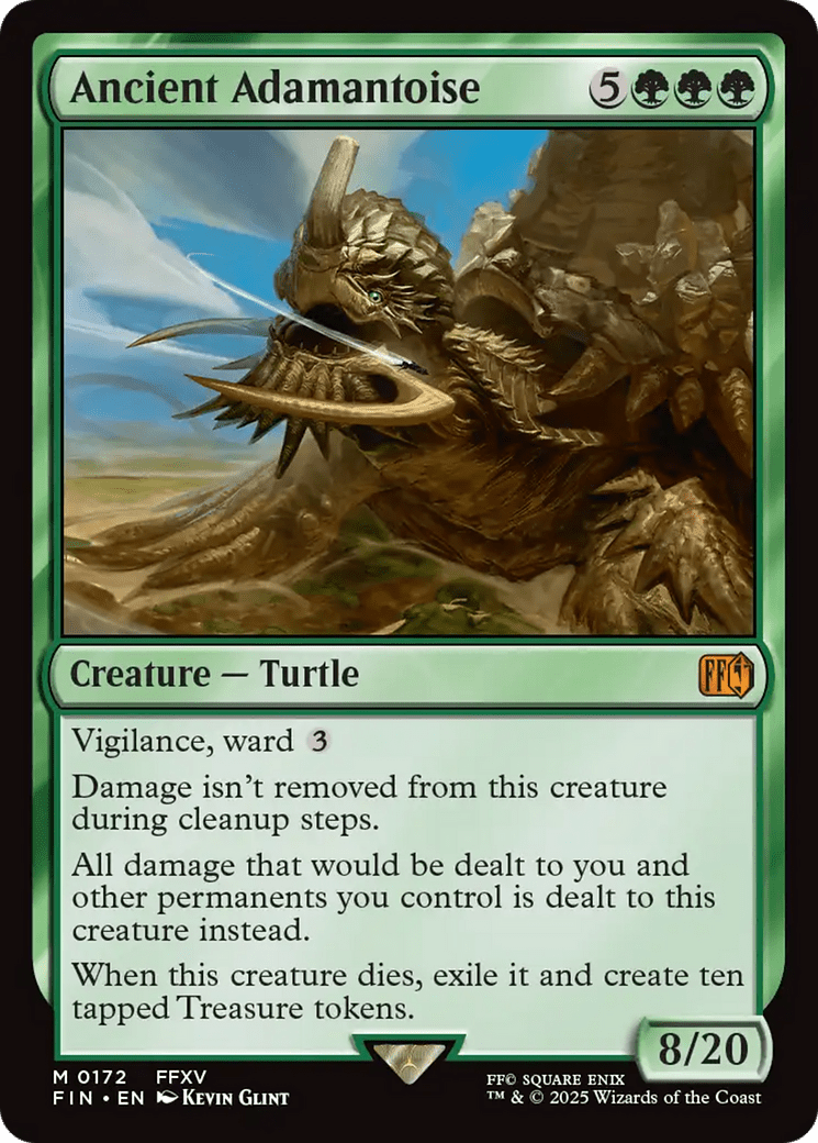 Ancient Adamantoise [FINAL FANTASY] MTG Single Magic: The Gathering  | Multizone: Comics And Games