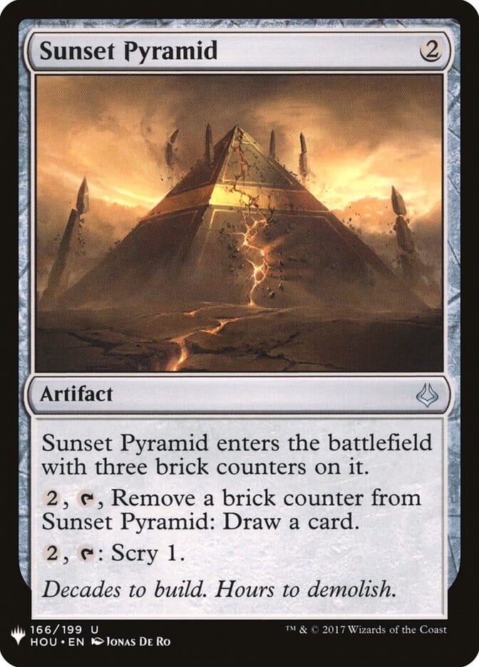 Sunset Pyramid [Mystery Booster] MTG Single Magic: The Gathering  | Multizone: Comics And Games