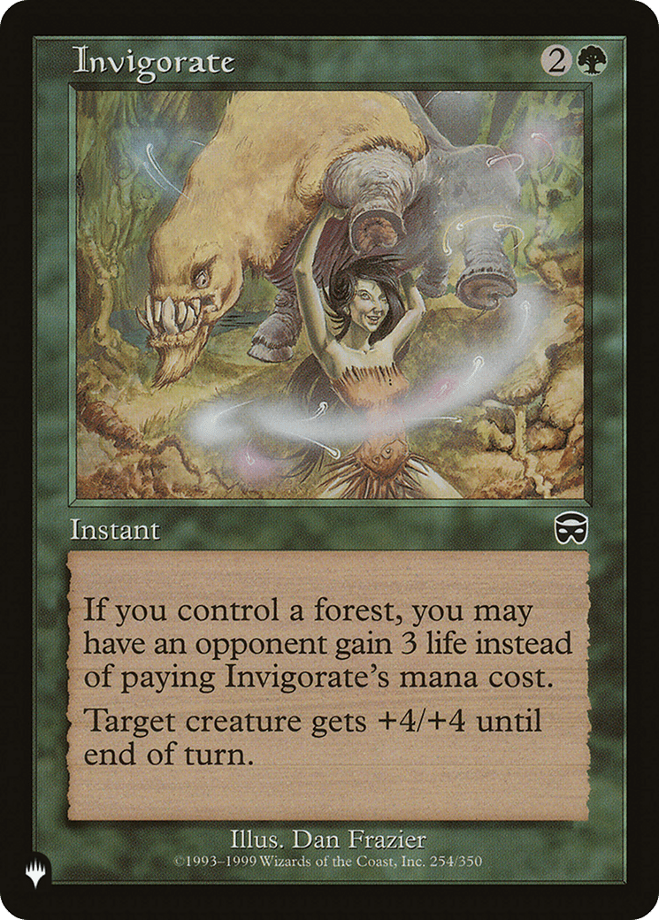 Invigorate (MMQ) [The List] MTG Single Magic: The Gathering  | Multizone: Comics And Games
