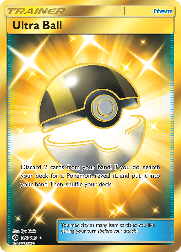 Ultra Ball (161/149) [Sun & Moon: Base Set] Pokemon Single Pokémon  | Multizone: Comics And Games
